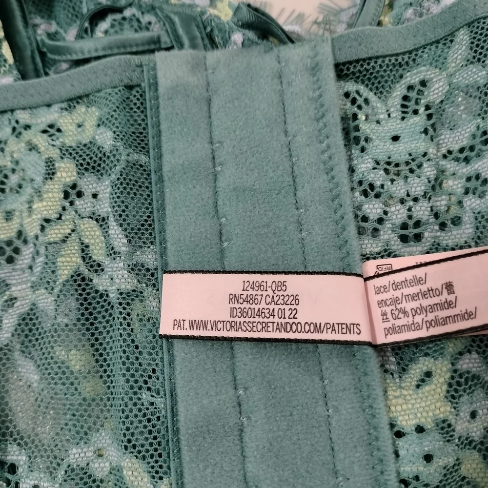 Victoria's Secret Dream Angels Unlined Lace-Up Corset Top